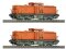 Roco 7380011 - TT 2er Set Diesellok BR 111 DR Ep. IV
