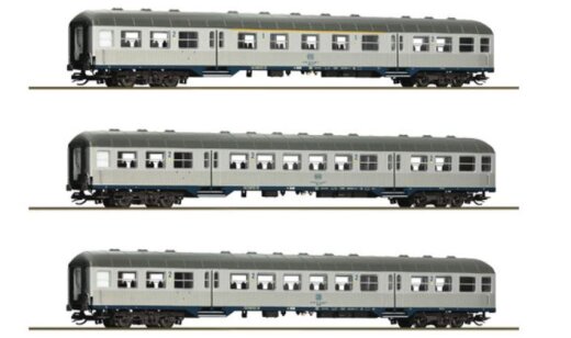 Roco 6280023 - TT 3er Set n-Wagen DB Ep. IV