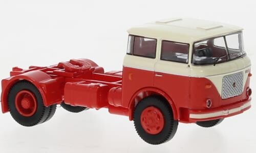 Brekina 71829 - Brekina, LIAZ 706 SZM, blau/dunkelrot, 1976, 1:87