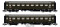Saxonia 87177 - H0 2er Set Personenwagen C4&Uuml; Sa 07, DRG Ep.II - DC