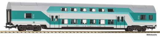 Piko 53116 - Doppelstocksitzwg. DBuz 747.3 mintgr&uuml;n DR IV