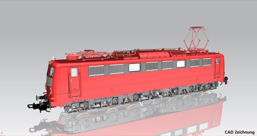 Piko 51658 - E-Lok/Sound BR 150 orientrot DB IV + PluX22 Dec.