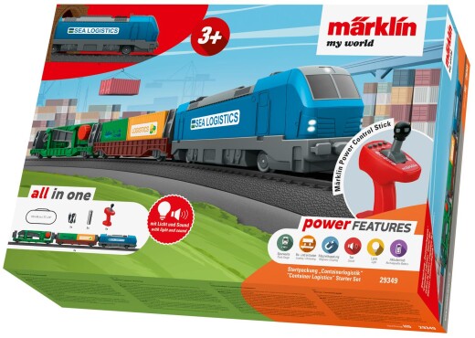 M&auml;rklin 29349 - M&auml;rklin my world - Startpackung Containerlogistik