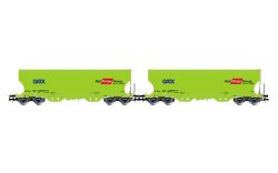 Rivarossi HR6674 - H0 GATX, 2-tlg. Set 4-achs....