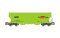 Rivarossi HR6674 - H0 GATX, 2-tlg. Set 4-achs. Getreidesilowagen &bdquo;RAIL CARGO GROUP&ldquo;, neongr&uuml;ne Farbgebung, Ep. VI
