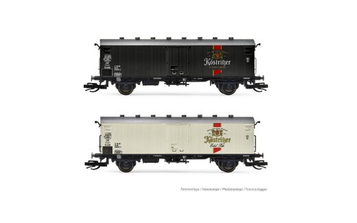 Arnold HN9755 - TT 2-tlg. Set K&uuml;hlwagen, &bdquo;K&ouml;stritzer Bier&ldquo;, DR, Ep. IV