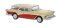 18176 - Brekina, Buick Century Caballero, beige/rot, 1957, 1:87