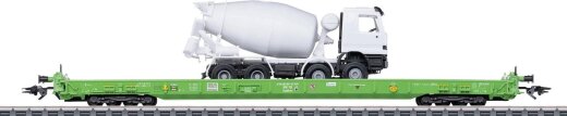 M&auml;rklin 47402 -  H0 Niederflurwagen Saadkms, BUG, Ep.VI, mit Fahrmischer Eurotrain Exclusiv