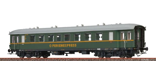 Brawa 46202 - H0 Personenwagen C4&uuml;pwe "DER Ferienexpress" DB Ep.III DC LED+