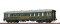 Brawa 46202 - H0 Personenwagen C4&uuml;pwe "DER Ferienexpress" DB Ep.III DC LED+
