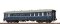 Brawa 46213 - H0 Personenwagen C4ywe "Touropa" DB Ep.III AC LED+