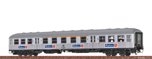 Brawa 46679 - H0 Nahverkehrswagen ABnrzb704 "Bahlsen" DB Ep.IV DC