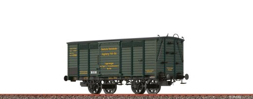Brawa 48052 - H0 Gedeckter G&uuml;terwagen G "Lagerwagen" DRG Ep.II