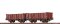 Brawa 48450 - H0 Offene G&uuml;terwagen Om21 DB, 2er-Set Ep.III