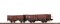 Brawa 48639 - H0 Offene G&uuml;terwagen Omm52 DB, 2er-Set Ep.III