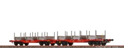 Brawa 51141 - H0 Drehgestellflachwagen Sggrrs &Ouml;BB Ep.VI