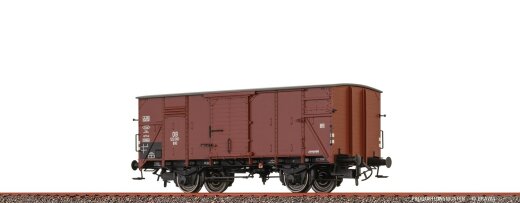Brawa 51248 - H0 Gedeckter G&uuml;terwagen G10 DB Ep.III
