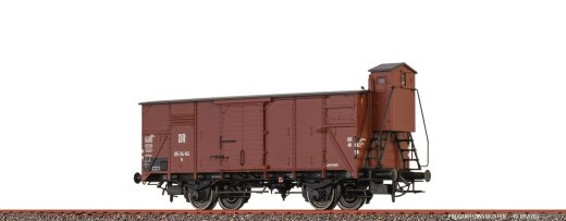 Brawa 51250 - H0 Gedeckter G&uuml;terwagen G DR Ep.III