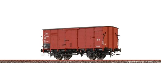 Brawa 51252 - H0 Gedeckter G&uuml;terwagen Z CSD Ep.III