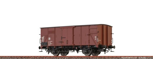 Brawa 51254 - H0 Gedeckter G&uuml;terwagen (Gw) G DR Ep.IV