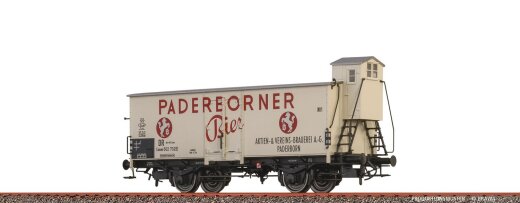 Brawa 51259 - H0 Bierwagen "Paderborner Bier" DR, Brit-US-Zone Ep.III