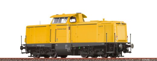 Brawa 70028 - H0 Diesellok BR 212 DB AG, Bahnbau Gruppe Ep.VI DC Analog BASIC+