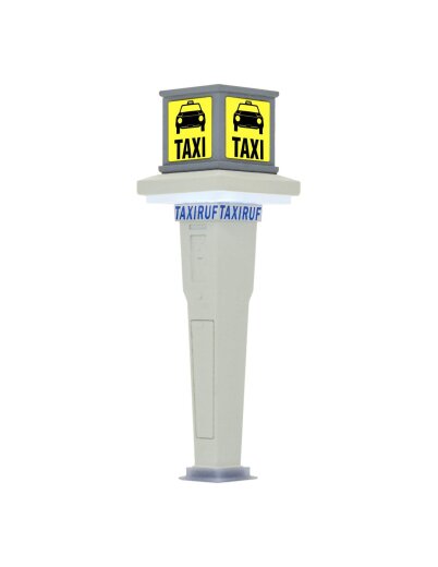 Viessmann 1378 - H0 Taxistand mit LED-Beleuchtung