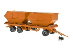 Viessmann 8225 - H0 3-achs Containeranh&auml;nger,...