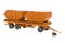 Viessmann 8225 - H0 3-achs Containeranh&auml;nger, kommunalorange,Funktionsmodell