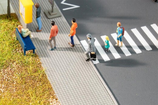 Faller 170313 - H0 PREMIUM Stra&szlig;enfolie B&uuml;rgersteig