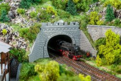 Faller 272588 - N 2 Tunnelportale, 2-gleisig Ep.:I