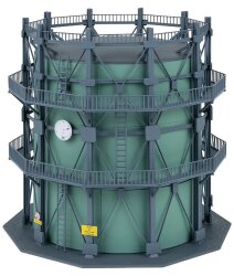Faller 130157 - H0 Gasometer mit Rohrleitungen
