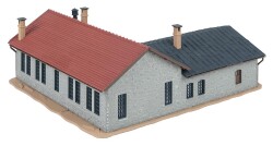 Faller 222106 - N Zweist&auml;ndiger Lokschuppen mit Werkstatt