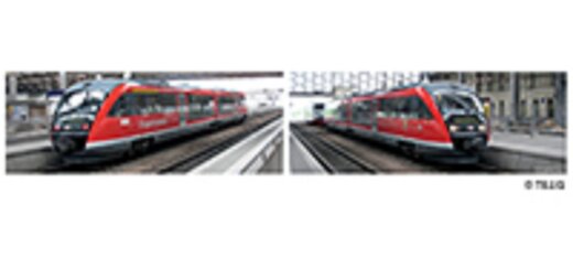 Tillig 04887 - TT Triebwagen BR 642 &bdquo;Erzgebirgsbahn&ldquo; der DB AG, Ep. VI