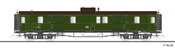 Tillig 12060 - TT Packwagen Pw4&uuml; der DR, Ep. III