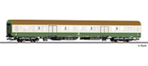 Tillig 12607 - TT Reisezugwagen 2. Klasse Bmhe der DR, 2. Betriebsnummer, Ep. IV