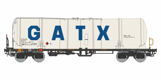 Igra 96210057 - H0 Zans 88 GATX weiss 2 Ep.VI.