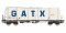 Igra 96210057 - H0 Zans 88 GATX weiss 2 Ep.VI.