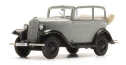 Artitec 312.047 - Fertigmodell TT Opel P4 Dach offen, grau