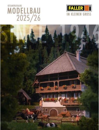 Faller 190905 - H0, TT, N, Z FALLER Katalog 2025/2026