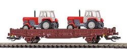 Busch 31514 -   TT    Flachwagen mit Rungen Ks [3300]