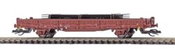 Busch 31515 &ndash; TT Flachwagen Ks 3300 beladen mit...