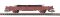 Busch 31515 &ndash; TT Flachwagen Ks 3300 beladen mit Stahlplatten DR, Ep.IV