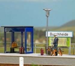 Busch 8868 - A-Set:Polizei/Sch&auml;ferhund TT