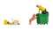 Noch 16610 - H0 Funny-Scenes &quot;Vorsicht Hund&quot;