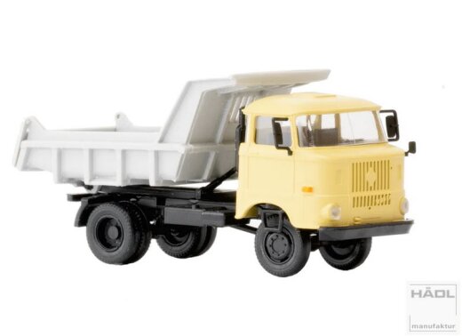 H&auml;dl 121021-10 - TT IFA W50LA Muldenkipper, Sandgelb