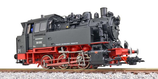 ESU 31651 AUSVERKAUFT  Dampflok, H0, BR80, 80 039 Museum, Schwarz, Ep VI, Vorbildzustand um 2010, LokSound, Doppelraucherzeuger, Rangierkupplung, DC/AC