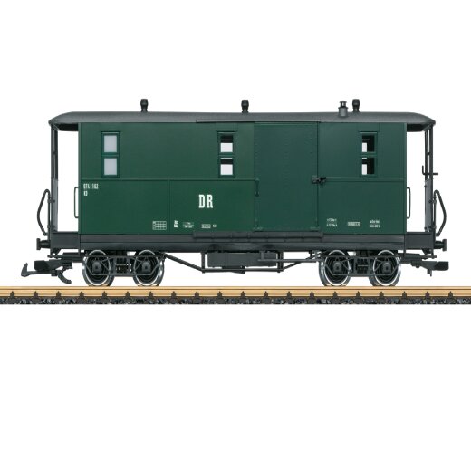LGB L30326 - G DR Gep&auml;ckwagen Bauart KD4