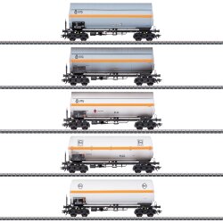 M&auml;rklin 48480 - H0 Druckgas-Kesselwagen-Set VTG und Eva