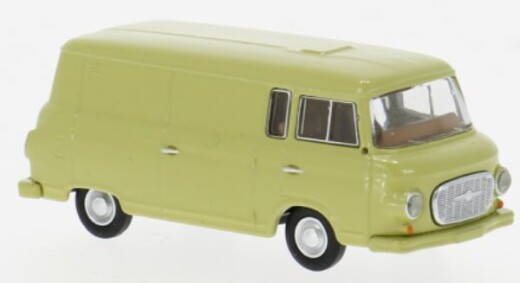 30123 - Brekina, Barkas B 1000 Kasten, hellbeige, 1962, 1:87